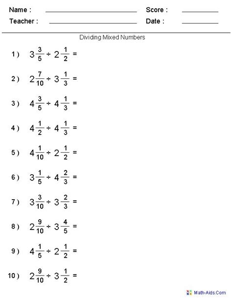 Afbeeldingsresultaten voor Fraction Multiplication Worksheet
