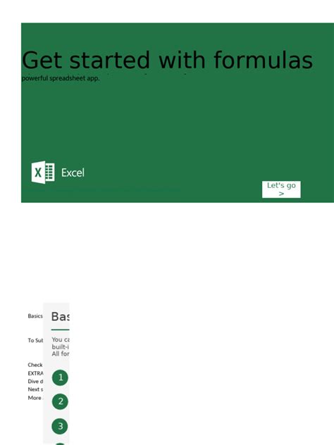 Toradh íomhá ar Excel Functions and Formulas PDF
