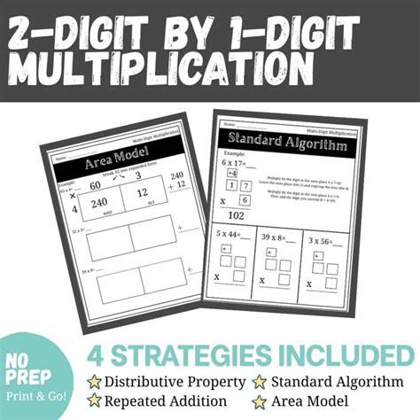 Toradh íomhá ar Use Repeated Addition to Solve Multiplication Worksheet