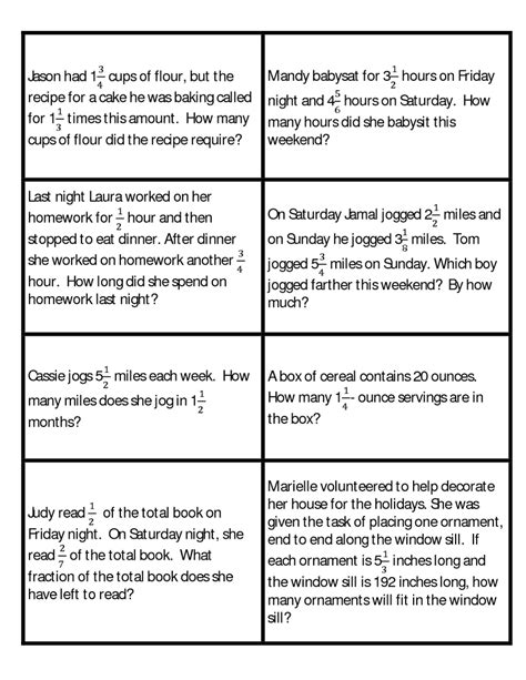 Image result for One Step Word Problems with All Operations