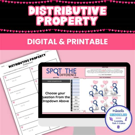 Afbeeldingsresultaten voor Distributive Property Worksheets with Answer Key