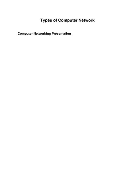 Image result for Types of Computer Netw