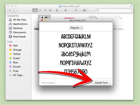 How to Install Font Files に対する画像結果