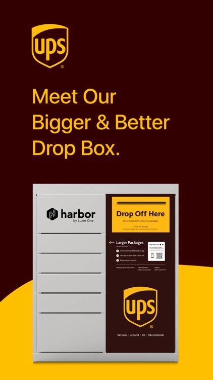 Image result for Scan QR Code On UPS Drop Box