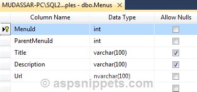 Image result for ASP Menu Control