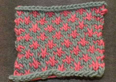 Toradh íomhá ar 2 Color Slip Stitch Knit Patterns