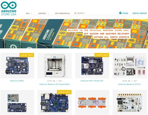Afbeeldingsresultaten voor Arduino. Shop