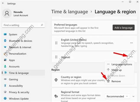 Afbeeldingsresultaten voor Remove Keyboard Layout Windows 11