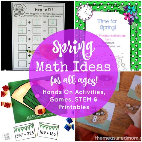 Image result for Free Spring Math Worksheets