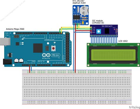 Arduino Real-Time Clock with DS1307 Simulation માટે ઇમેજ પરિણામ