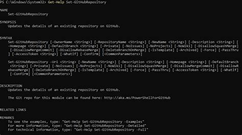 Image result for GitHub PowerShell Menu