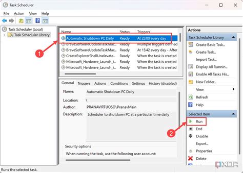 Image result for Task Scheduler Shut Down