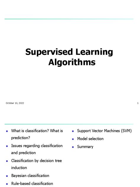 Image result for Supervised Algorithms