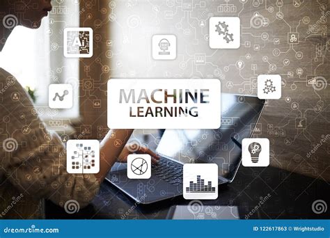 Toradh íomhá ar Machine Learning Text Icons