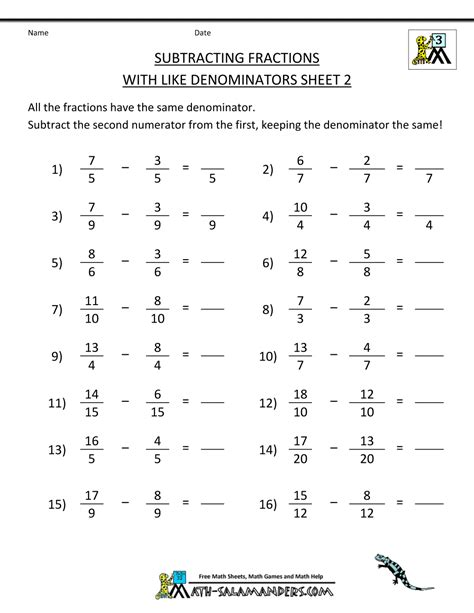Image result for Decimal and Fractions Worksheet of Class 7