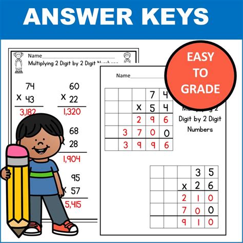 Image result for 2-Digit X 2 Digit Multiplication Worksheets