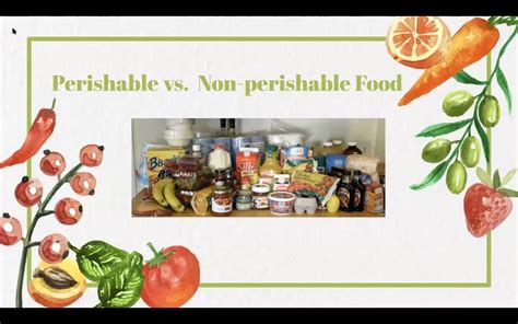 Image result for Perishable vs Non-Perishable