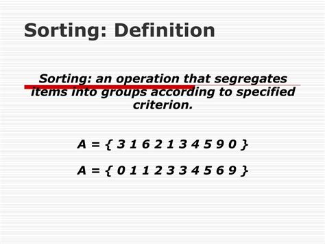 Image result for Different Types of Sorting