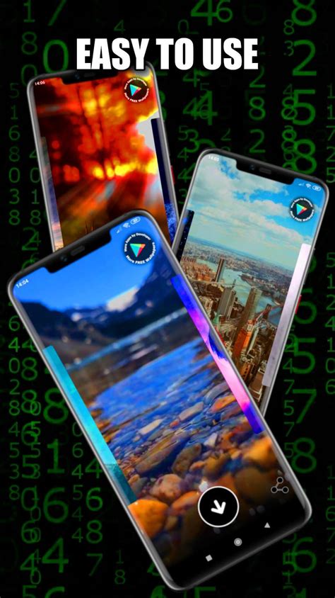 Toradh íomhá ar Matrix Wallpaper Android