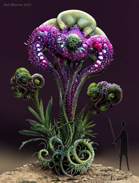 Résultat d’images pour Alien Plants Art