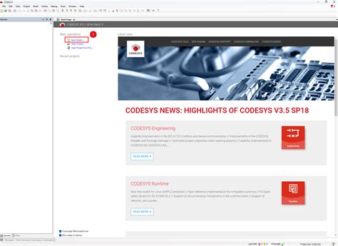 Image result for CoDeSys New Project
