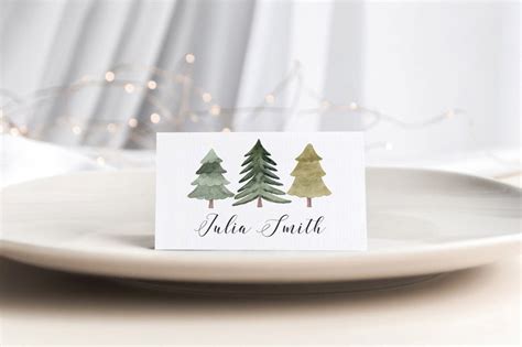 Image result for Christmas Name Place Card Template