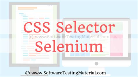 Image result for Syntax for CSS Selector in Selenium
