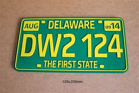 Image result for Delaware Registration Sticker