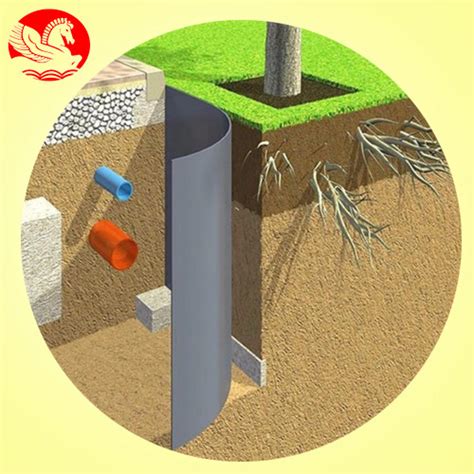Afbeeldingsresultaten voor HDPE Plastic Root Barrier