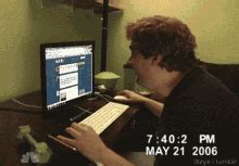 Image result for Punching Computer Meme GIF