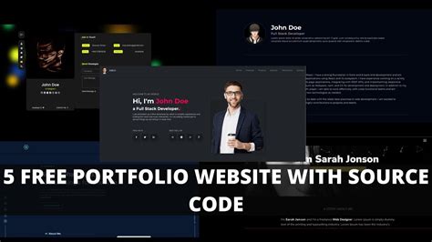 Afbeeldingsresultaten voor Portfolio Source Code