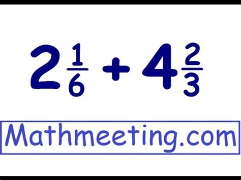 Image result for How Do You Add Mixed Numbers