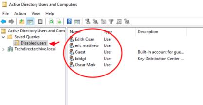 Active Directory User Disabled Attribute に対する画像結果