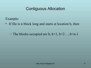 Contiguous Blocks に対する画像結果