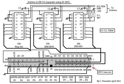 IDE CD-ROM Drive Power Pinout に対する画像結果