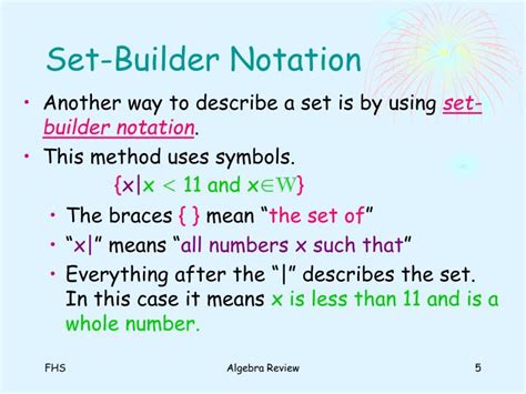 Toradh íomhá ar Set Builder Notation Example