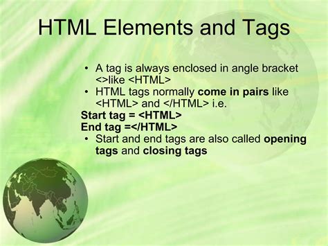 Image result for Inroduction of HTML and Tags