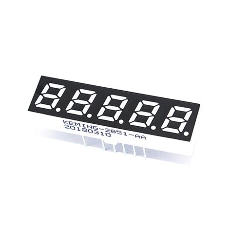 5 Digit 7-Segment LED Display に対する画像結果
