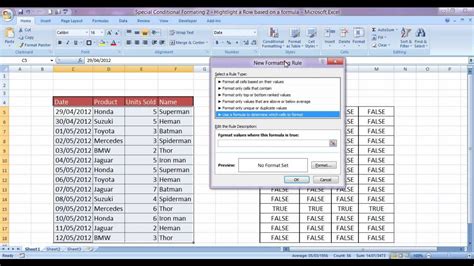 Excel Conditional Formatting Color Whole Row に対する画像結果
