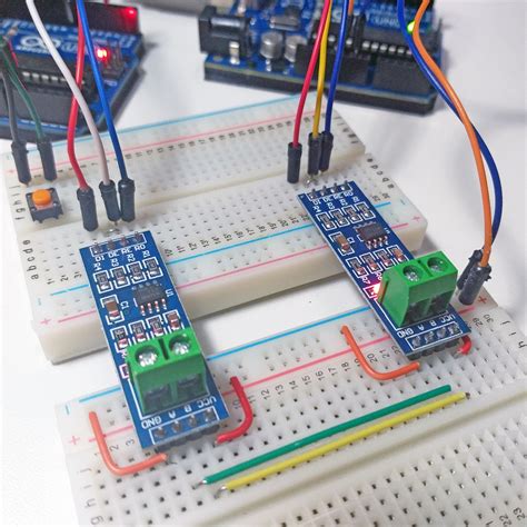 RS485 Arduino に対する画像結果