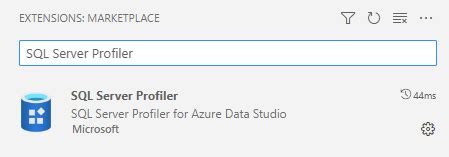 SQL Profiler Tool in MS SQL に対する画像結果