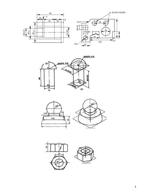 Image result for Mechanical Drawing Exercises