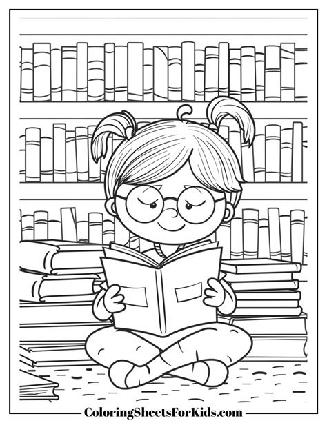 Toradh íomhá ar Library Coloring Sheets with Name