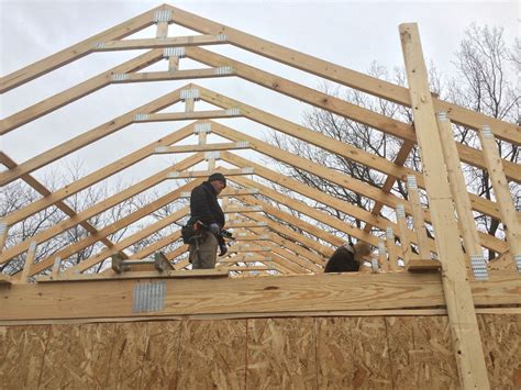 Image result for How to Set Trusses by Hand