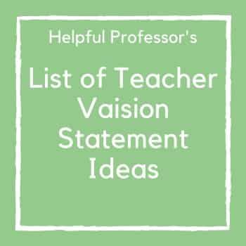 Teacher Vision Statement Examples に対する画像結果