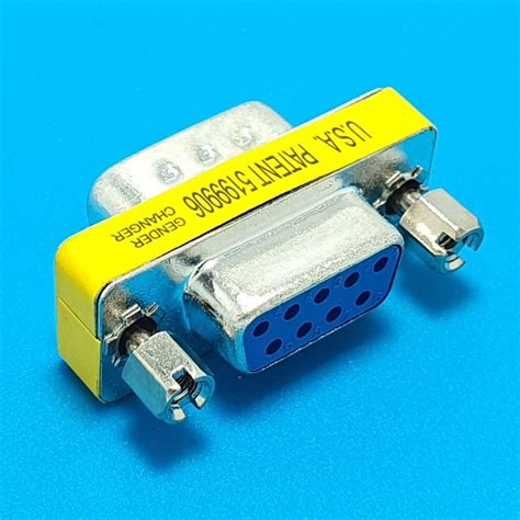 Toradh íomhá ar DB9 Konektor Gender Changer
