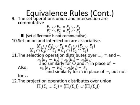 Image result for Equivalence Rules Computer Science