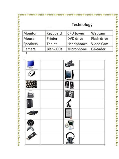 Résultat d’images pour Science vs Technology Worksheet