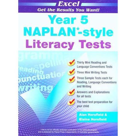 Image result for Excel Workbook Year 5 NAPLAN