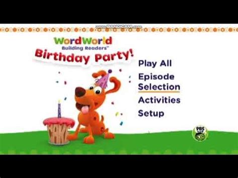 Image result for WordWorld Menu